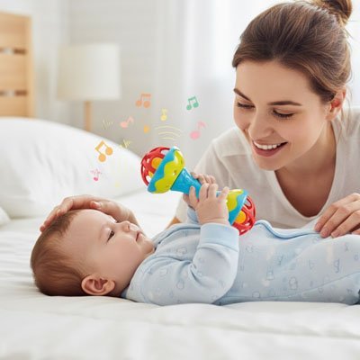 Hochet bébé sensoriel | bilou™ - Neo - BeBe