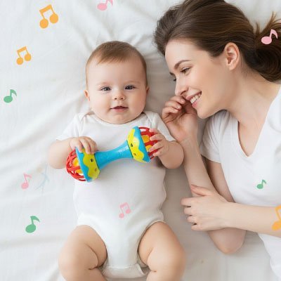 Hochet bébé sensoriel | bilou™ - Neo - BeBe