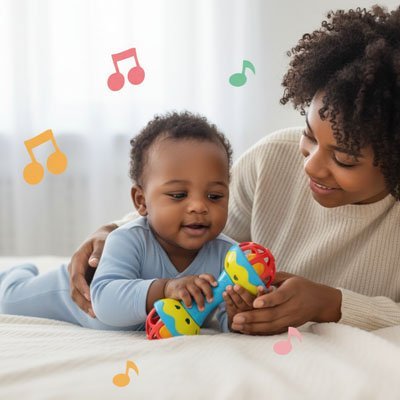 Hochet bébé sensoriel | bilou™ - Neo - BeBe