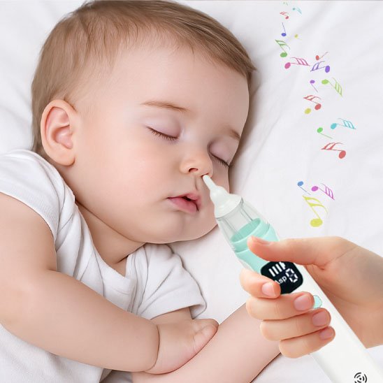 Mouche bébé électrique silencieuse utilisée pendant le sommeil de bébé