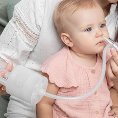 Mouche bébé manuel ergonomique pour soulager la congestion nasale