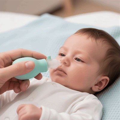 Mouche bébé utilisée pour dégager le nez d’un nourrisson