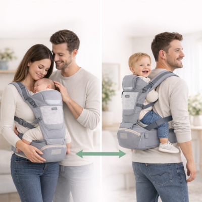 Porte-bébé ergonomique – BabyHarness™