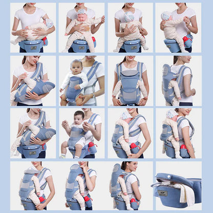 Porte-Bébé 3-en-1 BabyHarness™ – Ergonomique & Confort