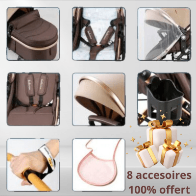Poussette 3 en 1 | Cosy - Neo - BeBe