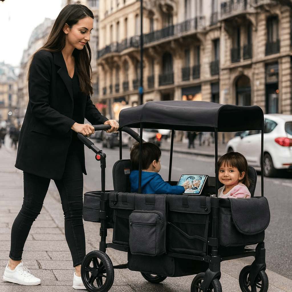 Poussette Chariot Familiale 4 - en - 1 | Sekey™ - Neo - BeBe