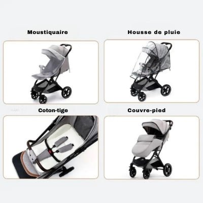 POUSSETTE COMPACTE - YACO™ - Neo - BeBe