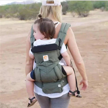 Porte Bébé Yumi™ Vert | Liberté, confort et tendresse pour chaque sortie