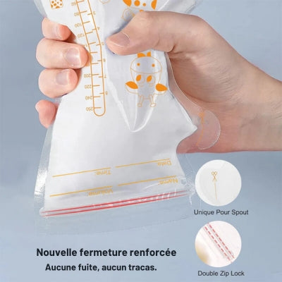 SACHETS CONSERVATION LAIT MATERNEL | STOCKMILK™