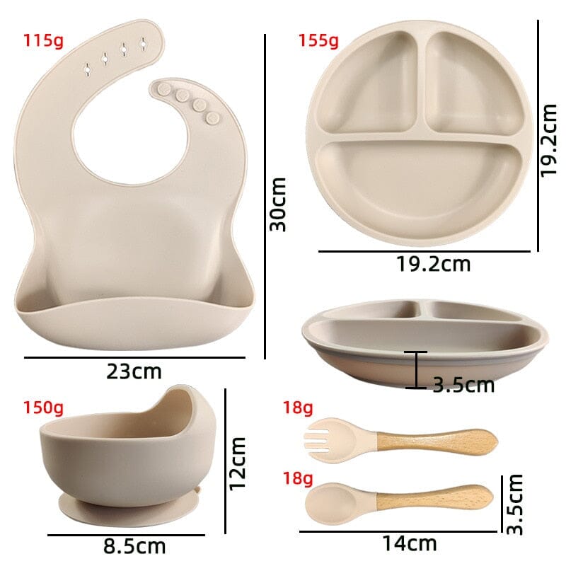 BabySet™ - Alimentation bébé set en silicone - Neo-BeBe